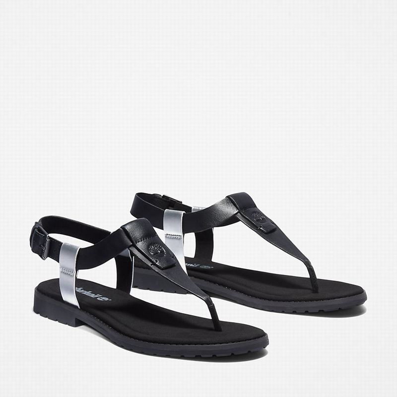 Timberland Chicago Riverside Thong Sandale Crne | 51459572