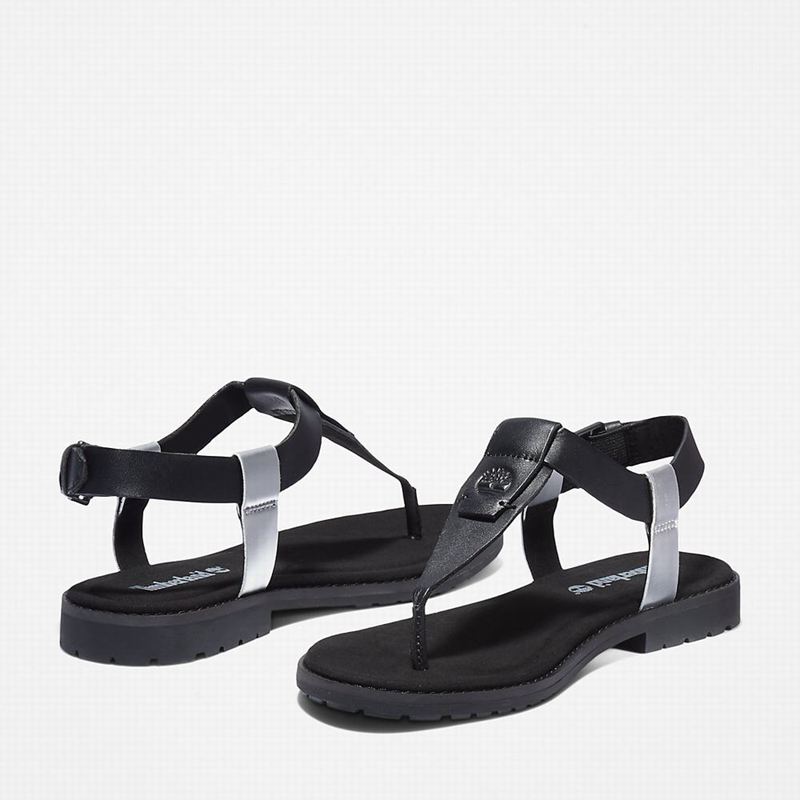 Timberland Chicago Riverside Thong Sandale Crne | 51459572