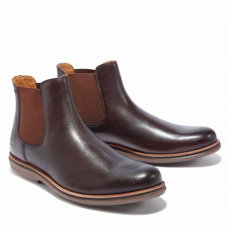 Timberland City Groove Chelsea Čizme Smeđe | 73086036