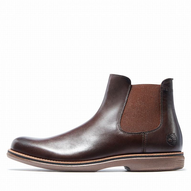 Timberland City Groove Chelsea Čizme Smeđe | 73086036