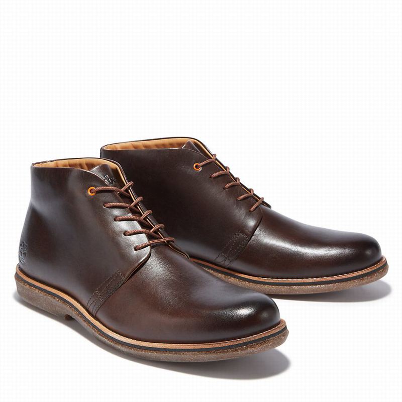 Timberland City Groove Chukka Čizme Smeđe | 61711223