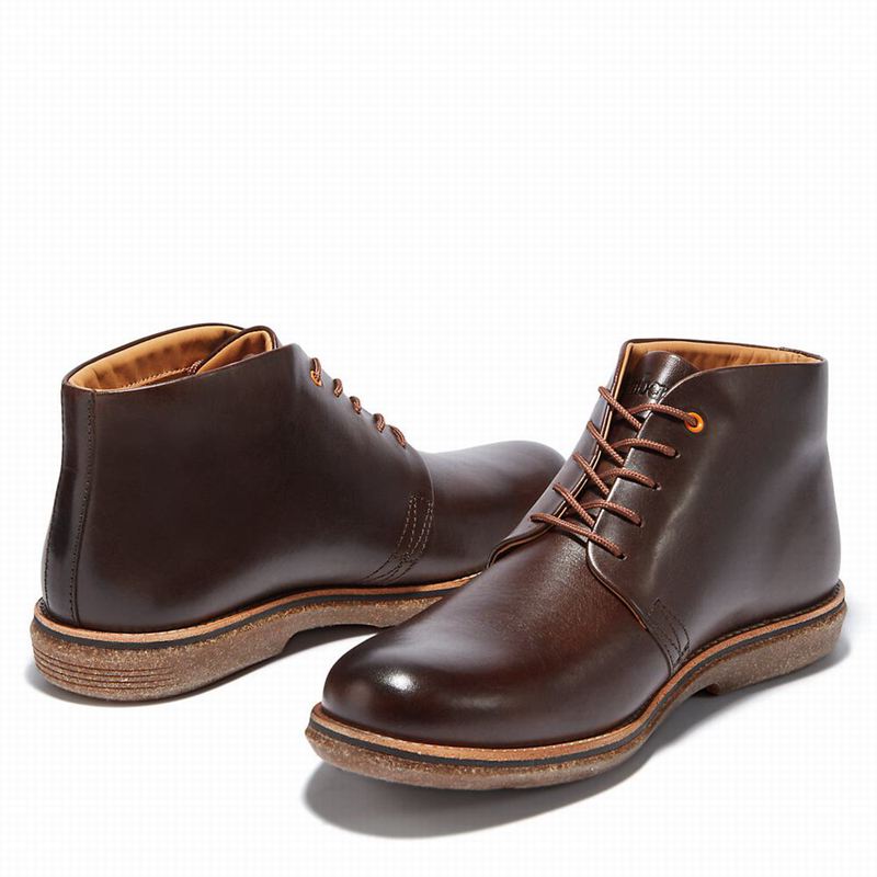 Timberland City Groove Chukka Čizme Smeđe | 61711223