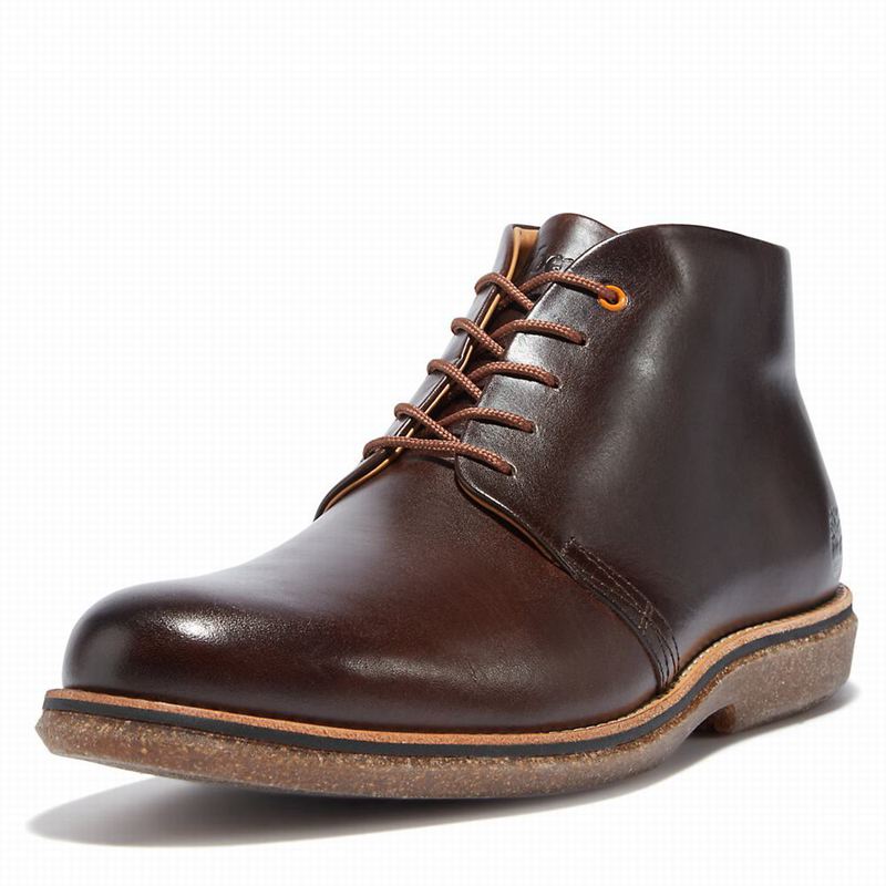 Timberland City Groove Chukka Čizme Smeđe | 61711223