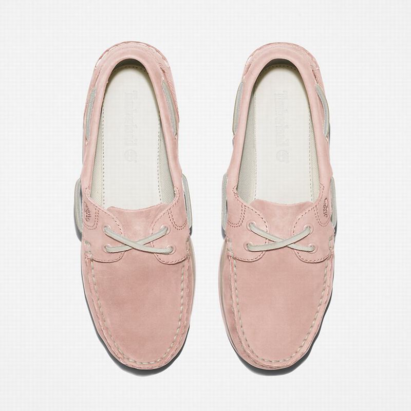 Timberland Classic 2-Eye Cipele Za Čamce Roze | 22417522