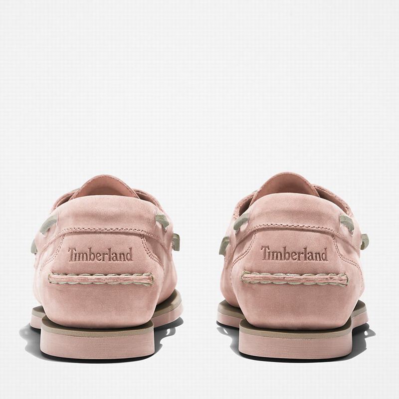 Timberland Classic 2-Eye Cipele Za Čamce Roze | 22417522
