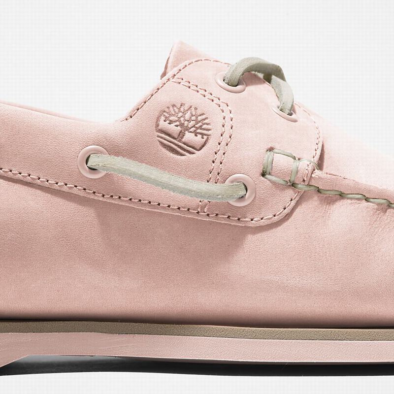 Timberland Classic 2-Eye Cipele Za Čamce Roze | 22417522