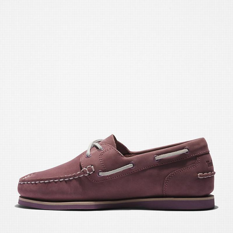 Timberland Classic 2-Eye Cipele Za Čamce Roze | 44952755