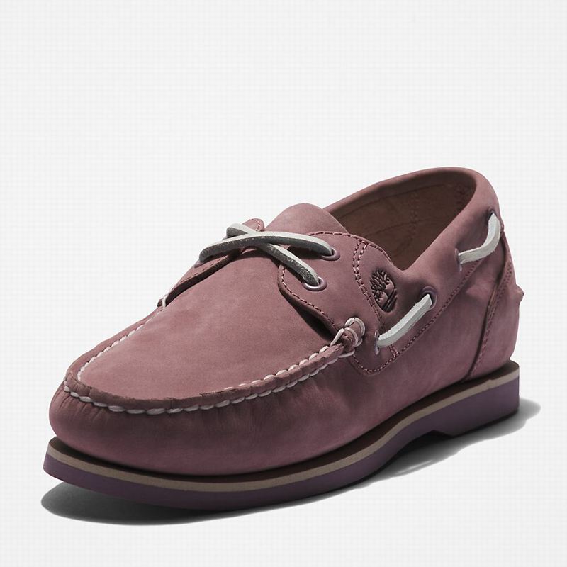 Timberland Classic 2-Eye Cipele Za Čamce Roze | 44952755