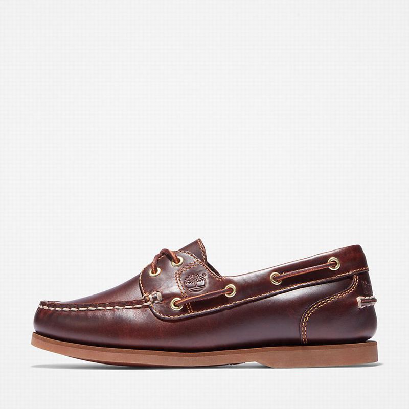 Timberland Classic 2-Eye Cipele Za Čamce Smeđe | 72524969