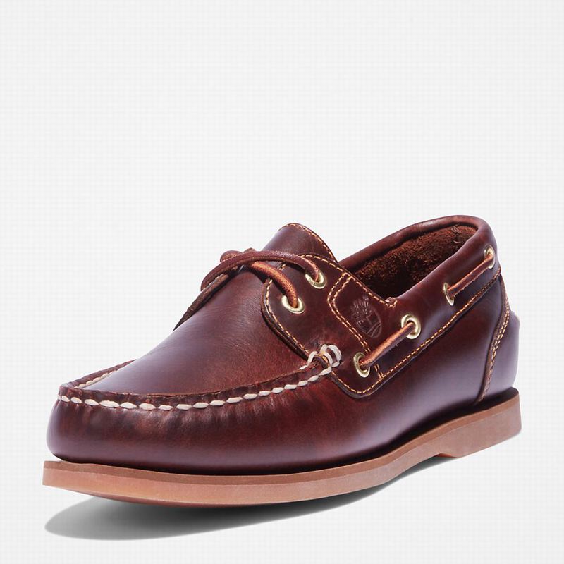 Timberland Classic 2-Eye Cipele Za Čamce Smeđe | 72524969