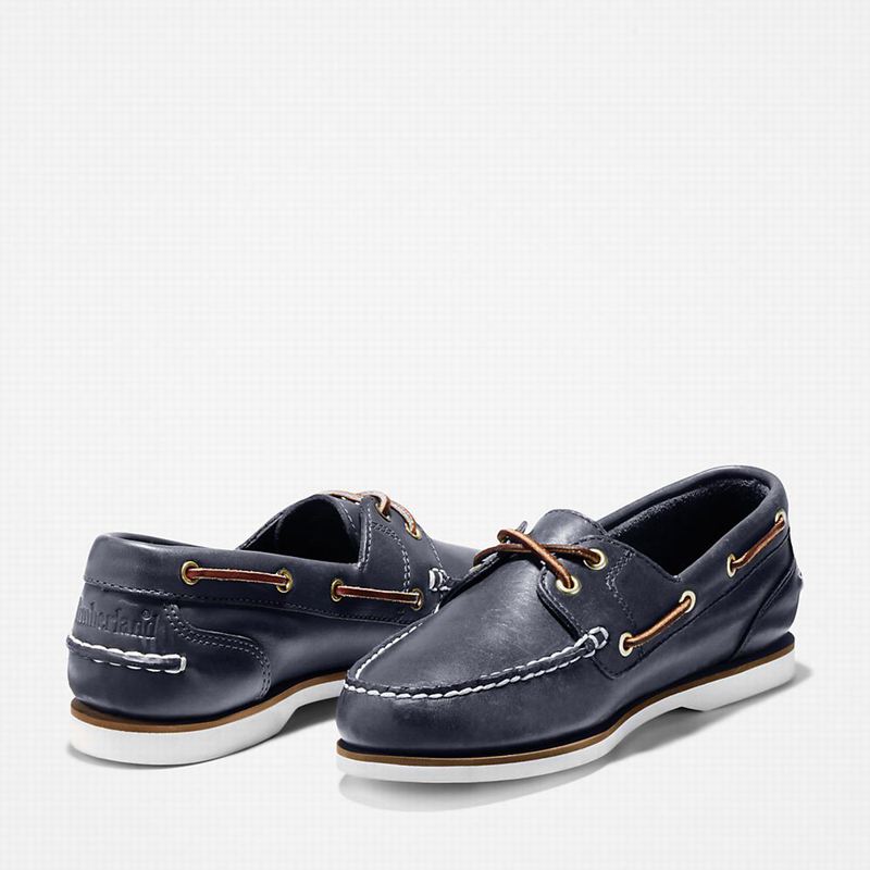 Timberland Classic 2-Eye Cipele Za Čamce Tamnoplave | 85661762