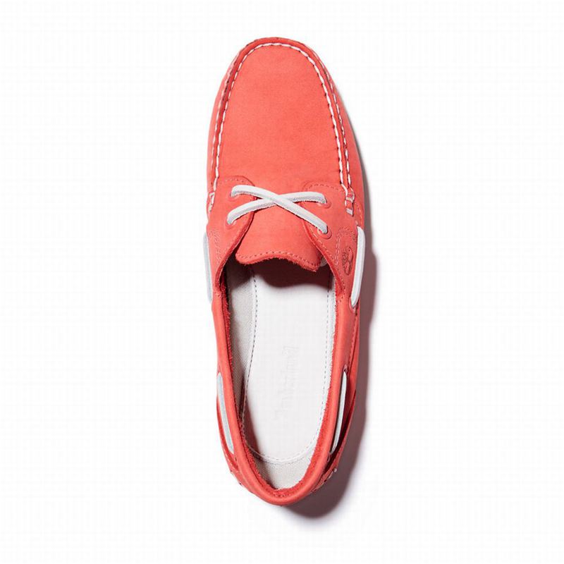 Timberland Classic 2-Eye Cipele Za Čamce Crvene | 9095914