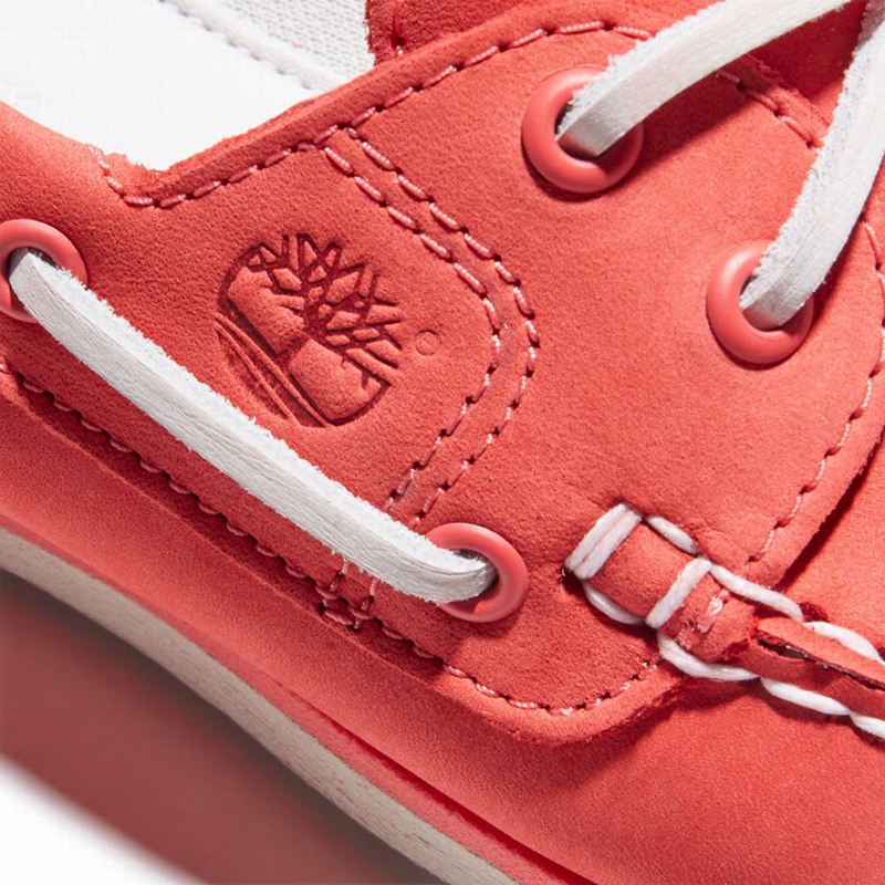 Timberland Classic 2-Eye Cipele Za Čamce Crvene | 9095914