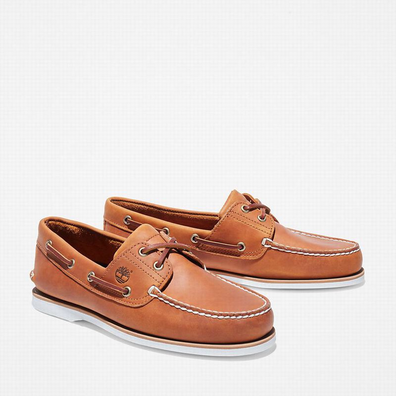 Timberland Classic Cipele Za Čamce Narančaste | 22238295