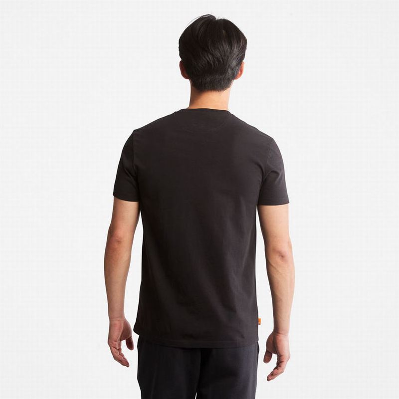 Timberland Classic Crew Majice Crne | 82569214