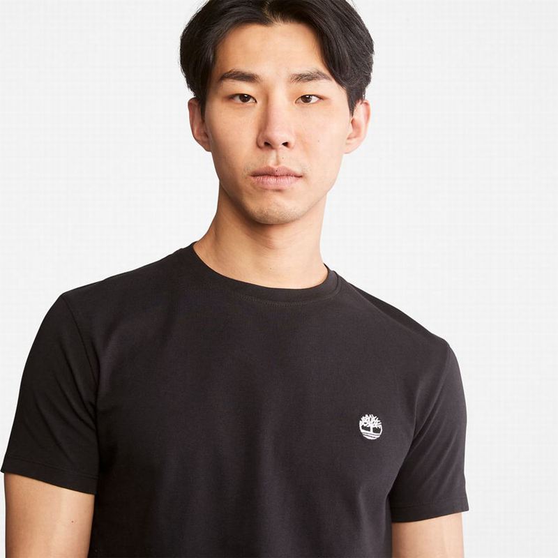 Timberland Classic Crew Majice Crne | 82569214