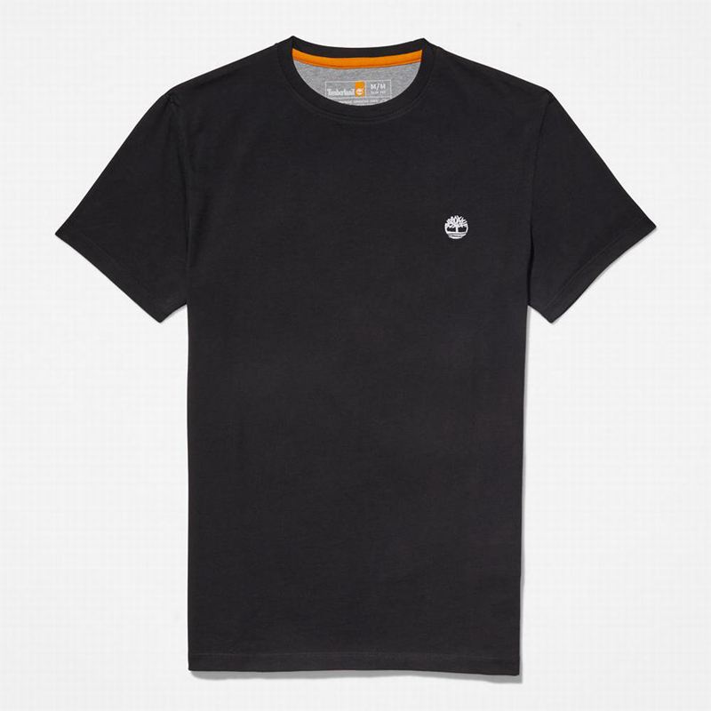 Timberland Classic Crew Majice Crne | 82569214
