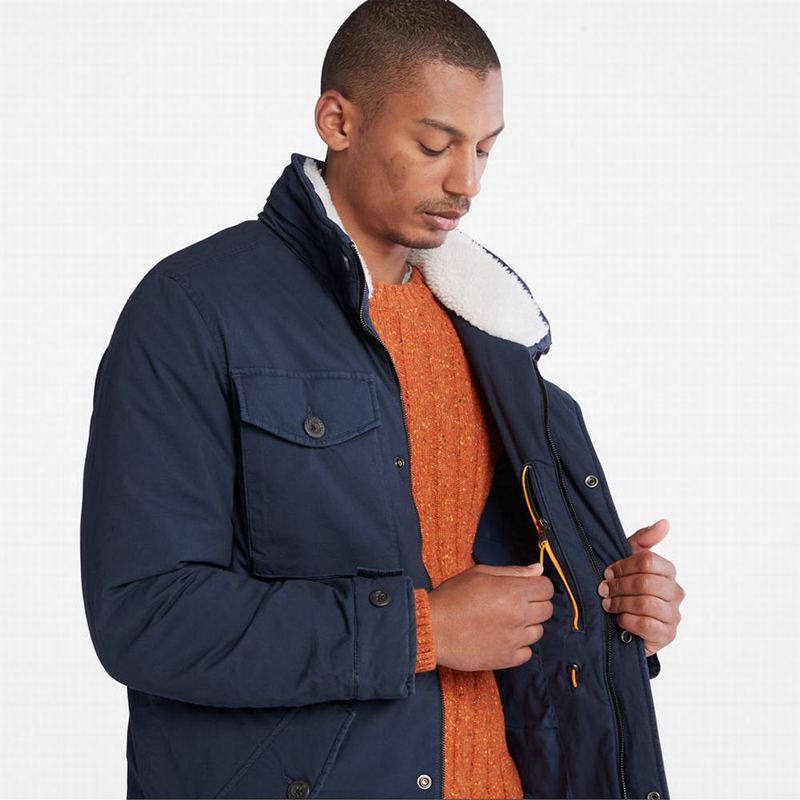 Timberland Coastal Cool Hooded Bomber Jakne Tamnoplave | 1354430