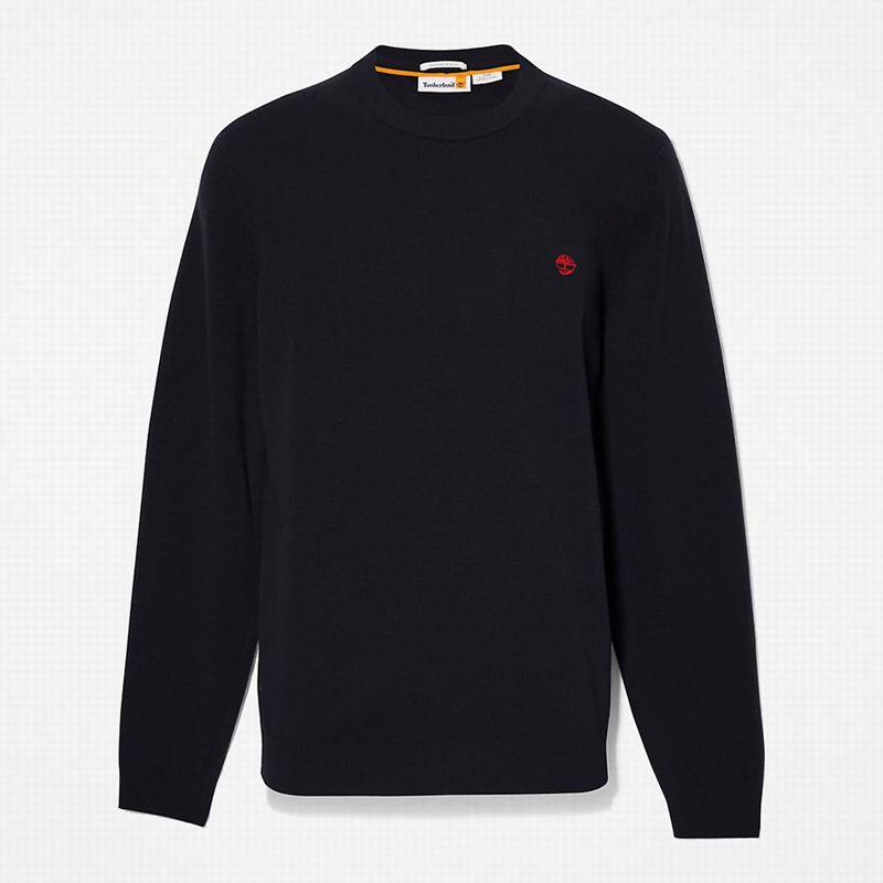 Timberland Cohas Brook Crewneck Džemperi Tamnoplave | 45276167