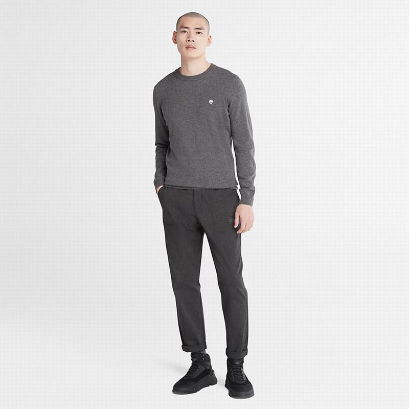 Timberland Cohas Brook Crewneck Džemperi Sive | 59463520