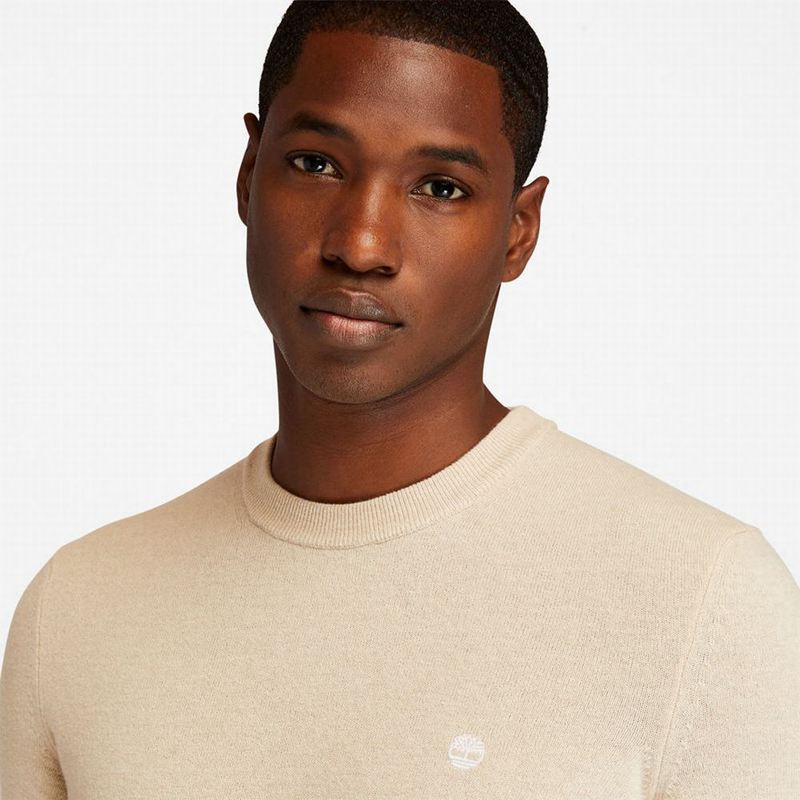 Timberland Cohas Brook Crewneck Džemperi Bijele | 61517563