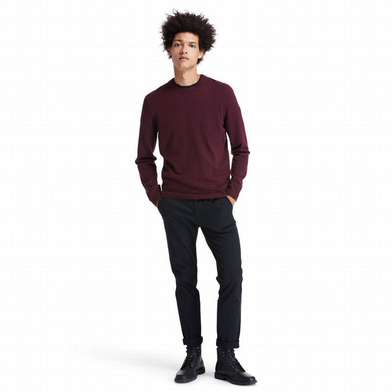 Timberland Cohas Brook Crewneck Džemperi Bordo | 70554003