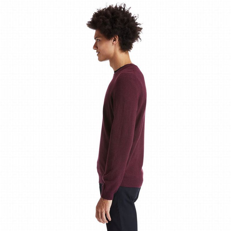 Timberland Cohas Brook Crewneck Džemperi Bordo | 70554003