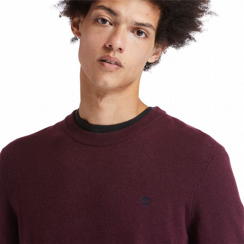 Timberland Cohas Brook Crewneck Džemperi Bordo | 70554003