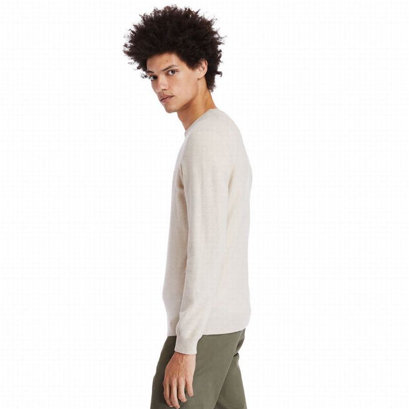 Timberland Cohas Brook Crewneck Džemperi Bež | 78645022