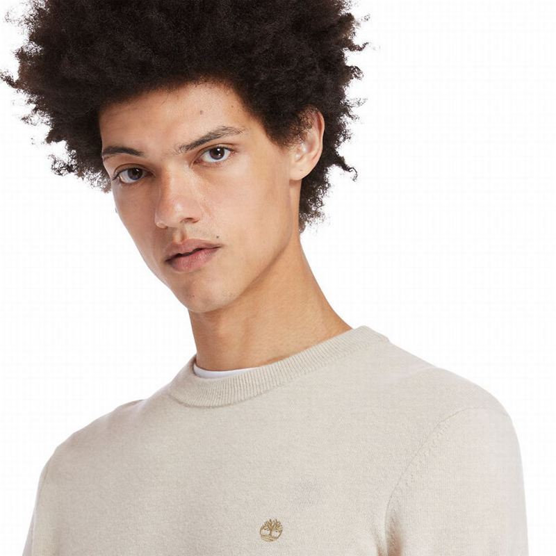 Timberland Cohas Brook Crewneck Džemperi Bež | 78645022