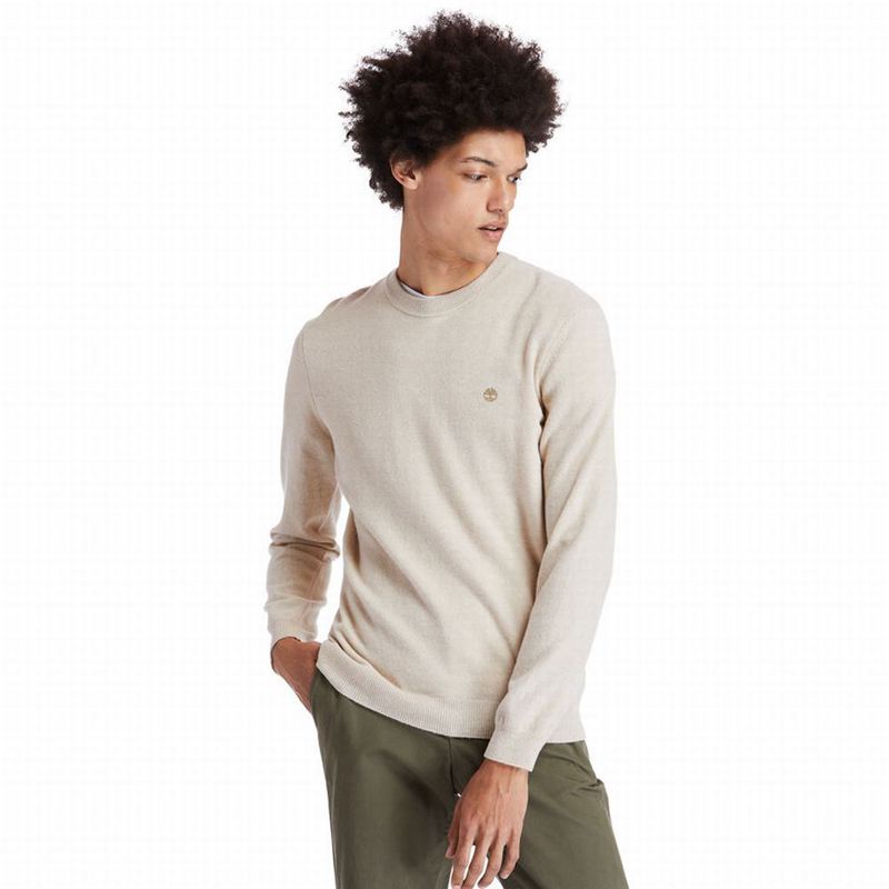 Timberland Cohas Brook Crewneck Džemperi Bež | 78645022