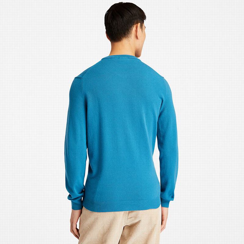 Timberland Cohas Brook Crewneck Džemperi Plave | 83096845