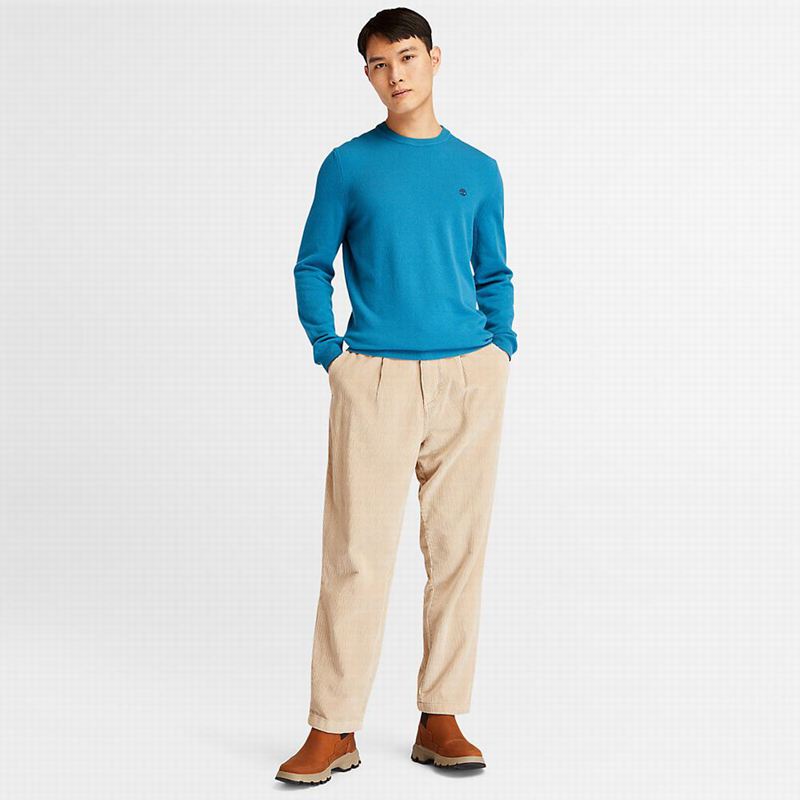 Timberland Cohas Brook Crewneck Džemperi Plave | 83096845
