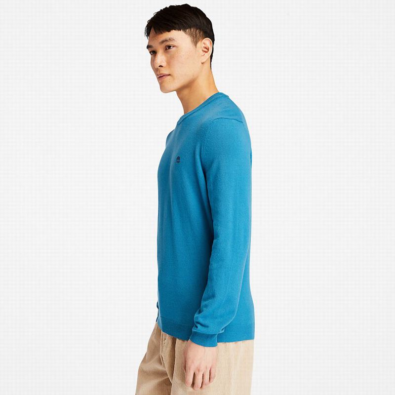 Timberland Cohas Brook Crewneck Džemperi Plave | 83096845
