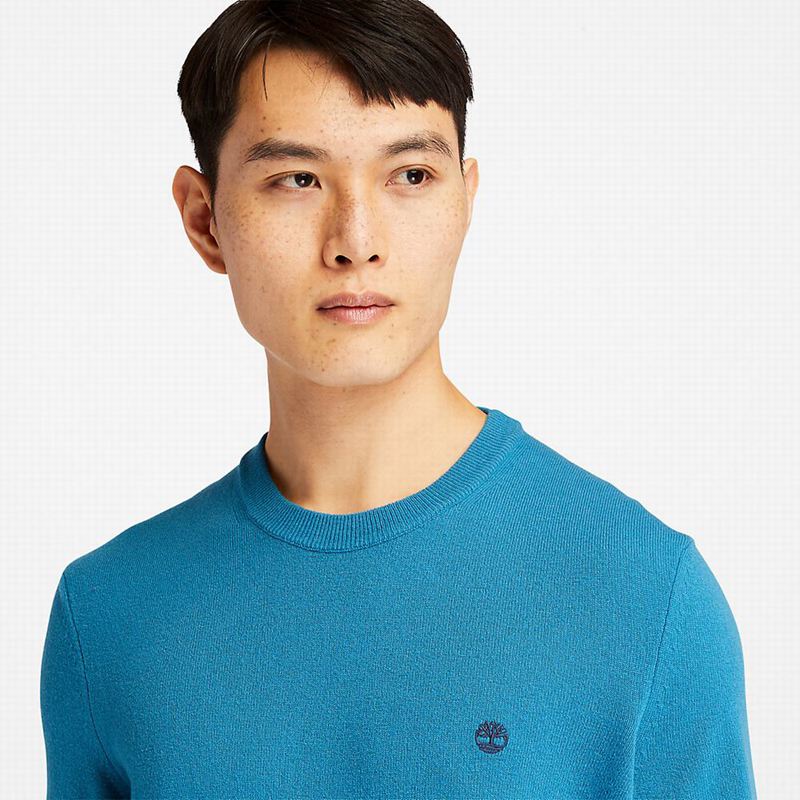 Timberland Cohas Brook Crewneck Džemperi Plave | 83096845