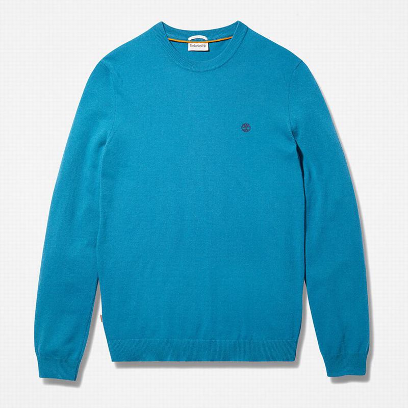 Timberland Cohas Brook Crewneck Džemperi Plave | 83096845
