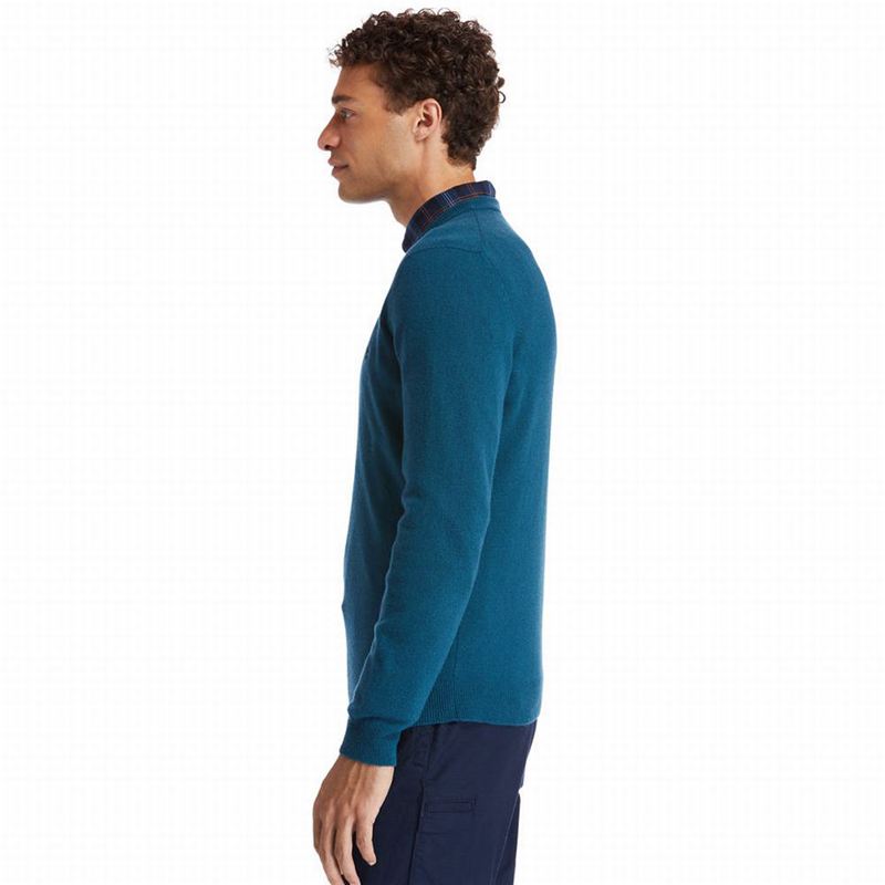 Timberland Cohas Brook Crewneck Džemperi Plave | 92472655