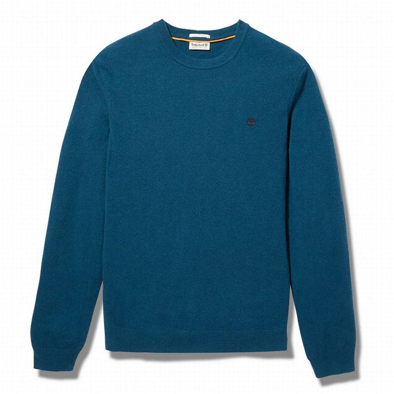 Timberland Cohas Brook Crewneck Džemperi Plave | 92472655