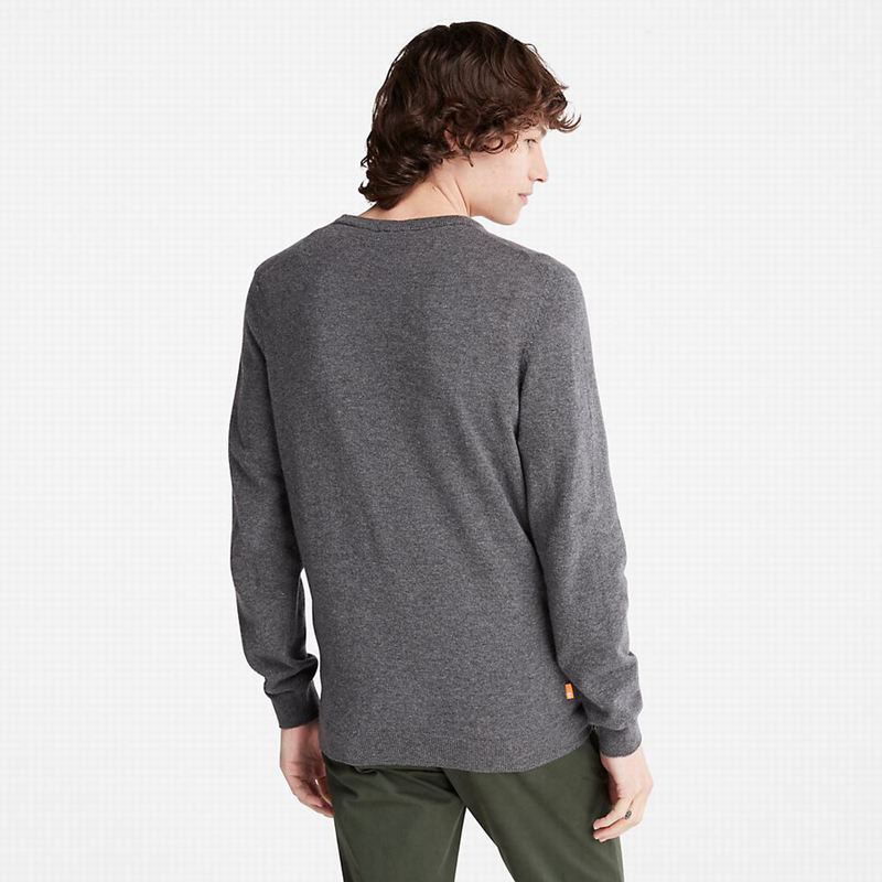 Timberland Cohas Brook V-Neck Džemperi Sive | 407247