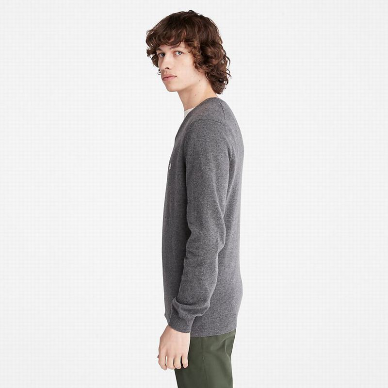 Timberland Cohas Brook V-Neck Džemperi Sive | 407247