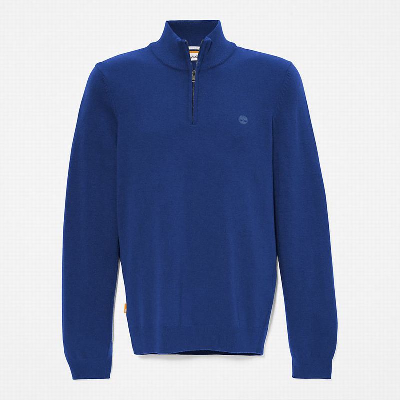 Timberland Cohas Brook Zip-neck Skakači Plave | 81722318