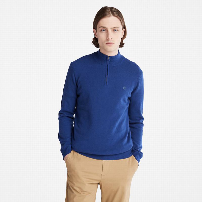 Timberland Cohas Brook Zip-neck Skakači Plave | 81722318
