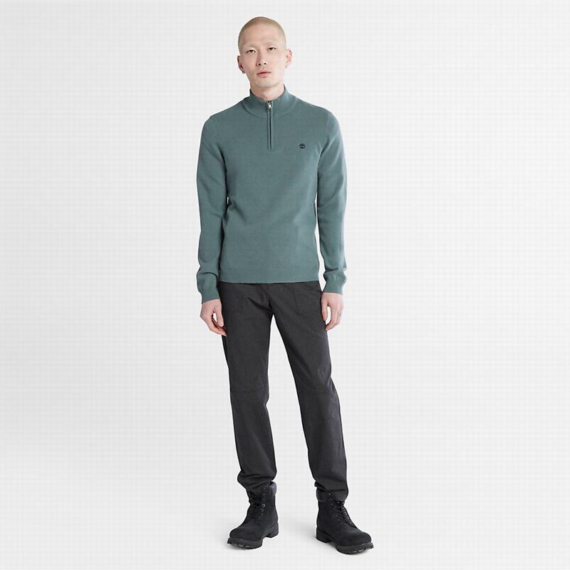 Timberland Cohas Brook Zip-neck Skakači Sive | 95348312