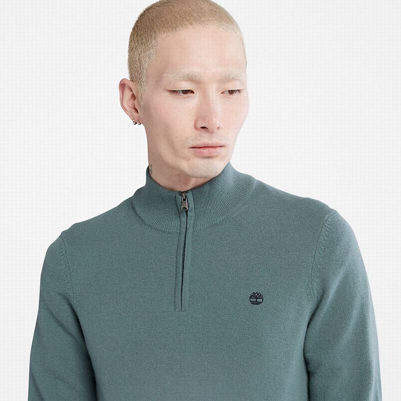 Timberland Cohas Brook Zip-neck Skakači Sive | 95348312