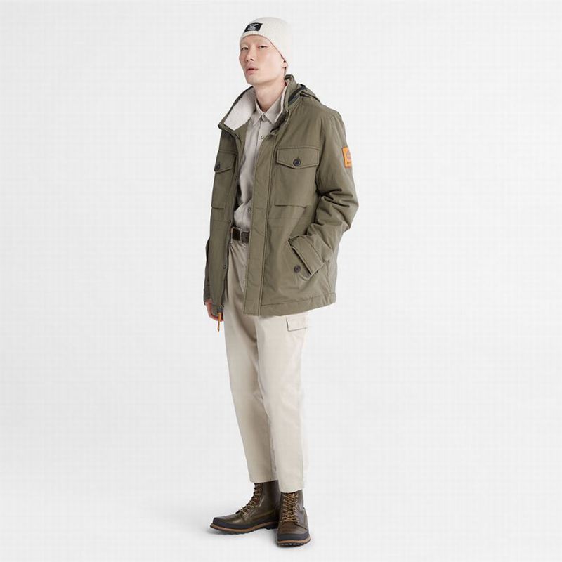 Timberland Comfort-lined Route Racer Jakne Maslinasto Zelene | 1874818