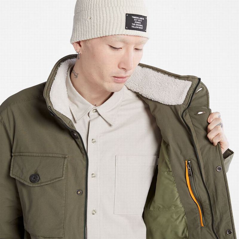 Timberland Comfort-lined Route Racer Jakne Maslinasto Zelene | 1874818