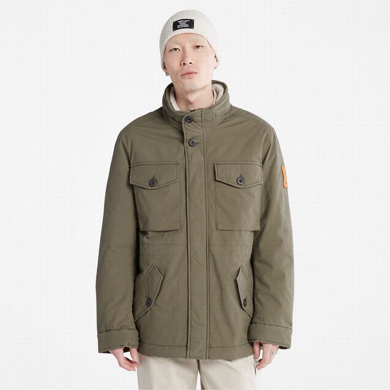 Timberland Comfort-lined Route Racer Jakne Maslinasto Zelene | 1874818