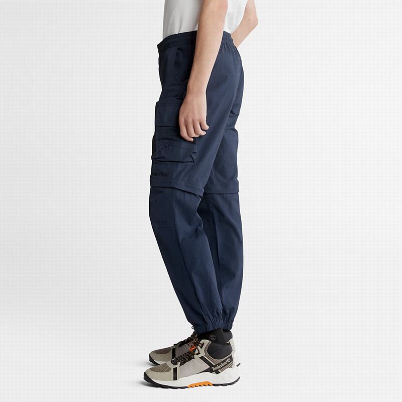 Timberland Convertible Hlače Tamnoplave | 77489290