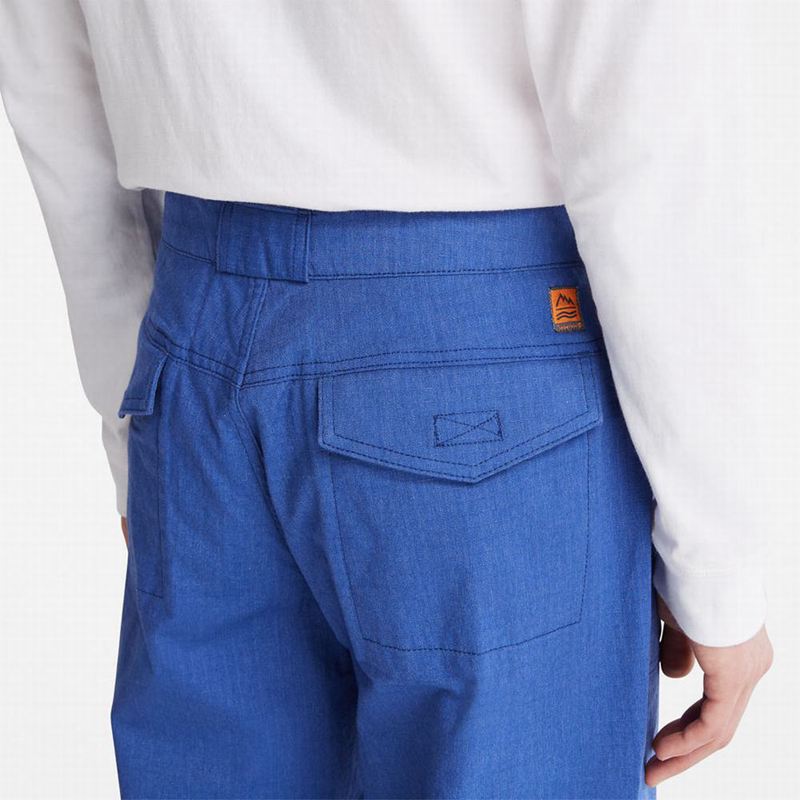 Timberland Cordura Eco Made Tapered Hlače Plave | 5174500