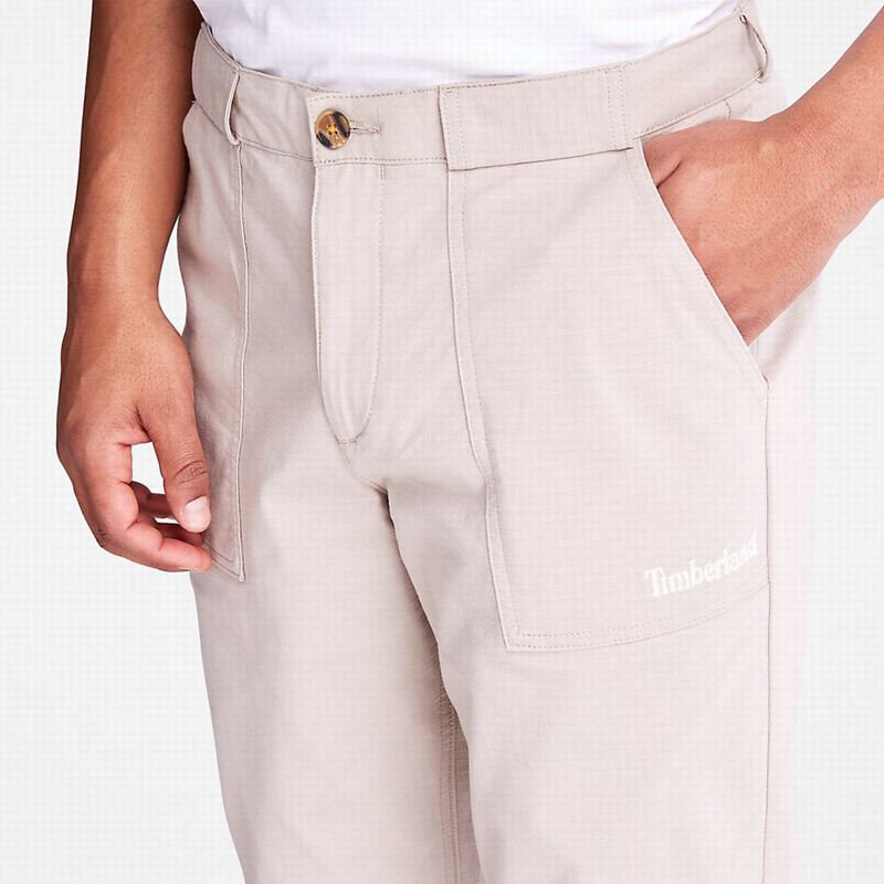Timberland Cordura Eco Made Tapered Hlače Sive | 61186455